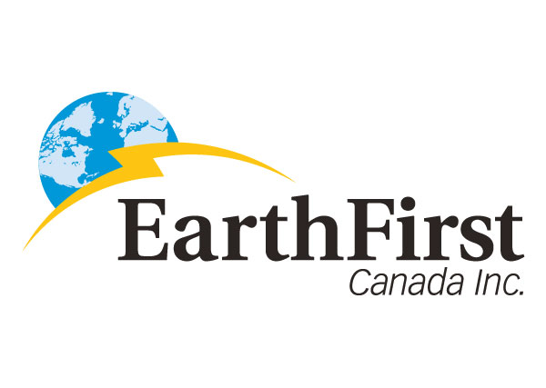 Earthfirst Canada Inc. logo design, branding, marketing, advertising, Toronto, Greater Toronto Area, GTA, Stouffville, York Region, Aurora, Newmarket, Markham, Richmond Hill, Ontario