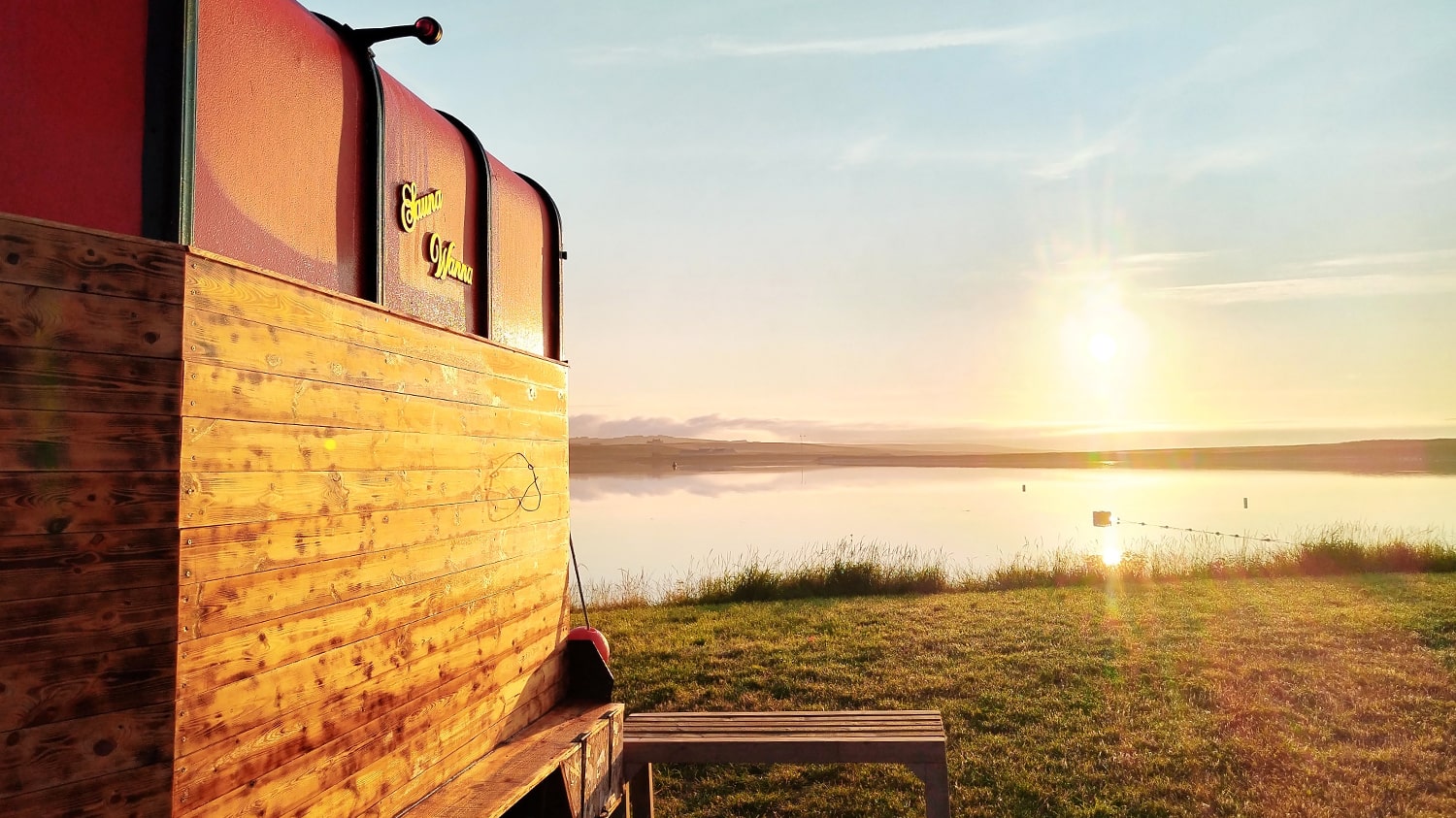 Steam with a View: Sauna Wanna in Orkney