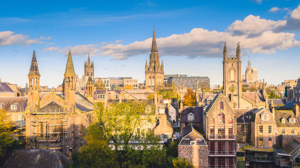 Aberdeen City skyline