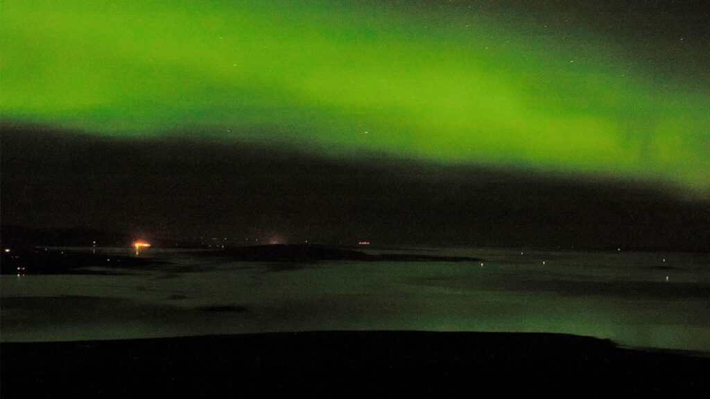 Aurora Borealis in Orkney