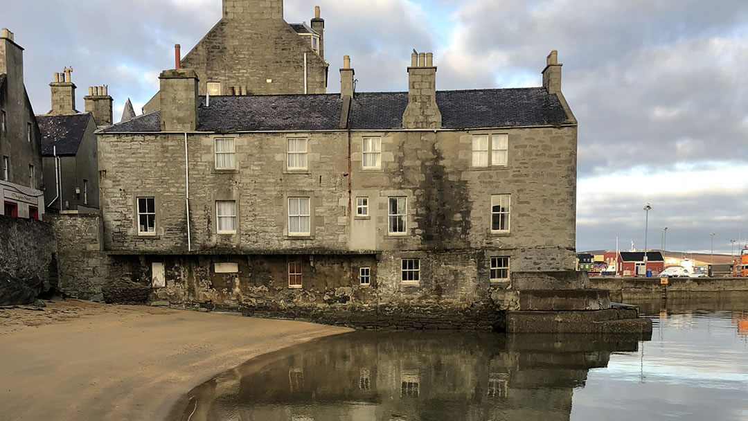 Bain’s Beach in Lerwick