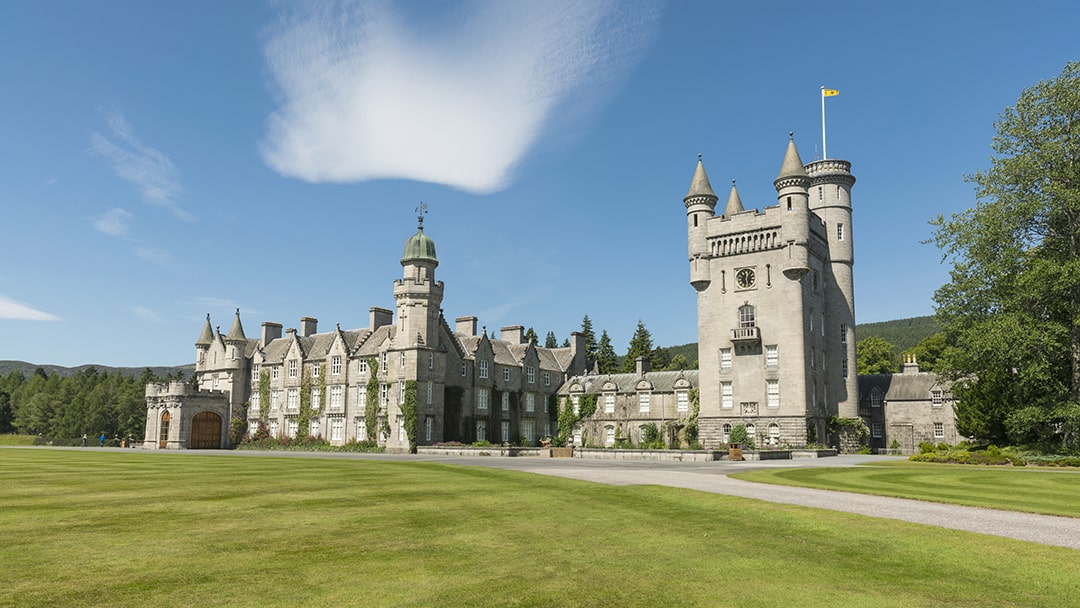 Balmoral Castle in the Royal Deeside