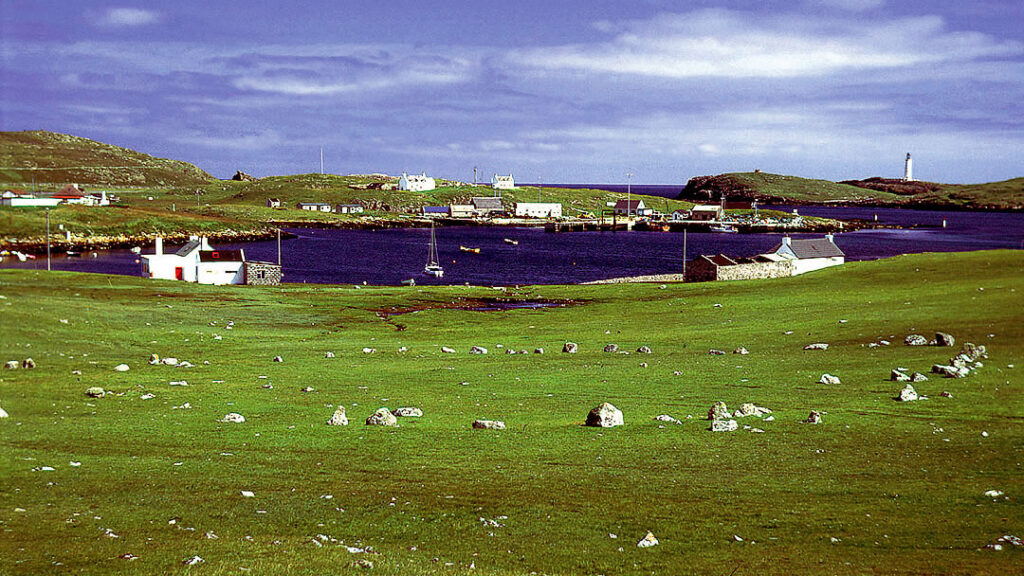 Battle Pund – a group of stones in the Out Skerries, Shetland