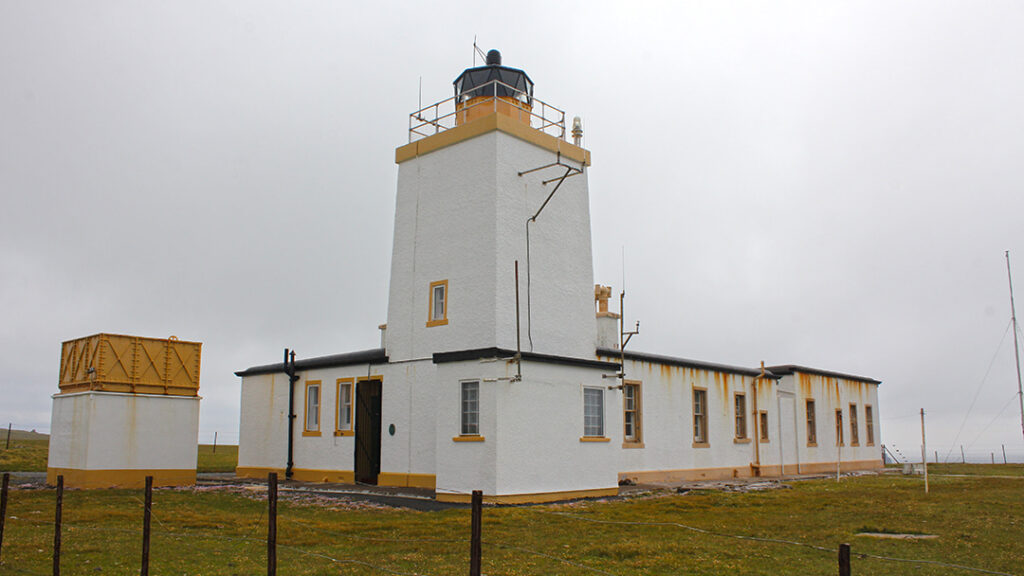 Eshaness Lighthouse in Shetland