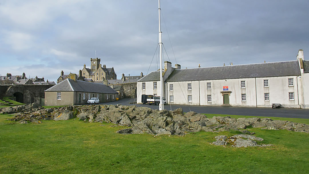 Fort Charlotte in Shetland