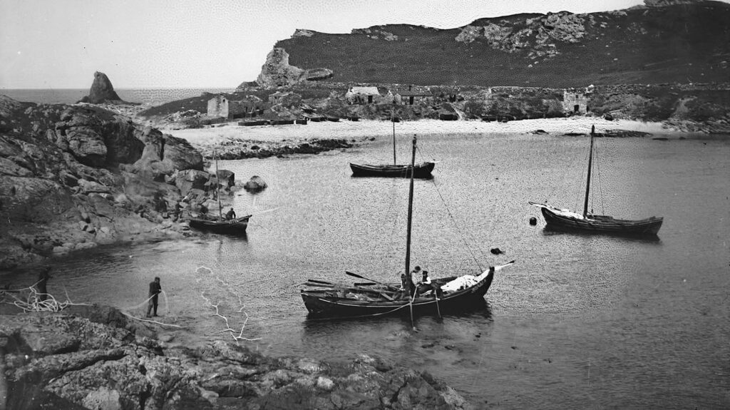 Haaf fishing in Shetland
