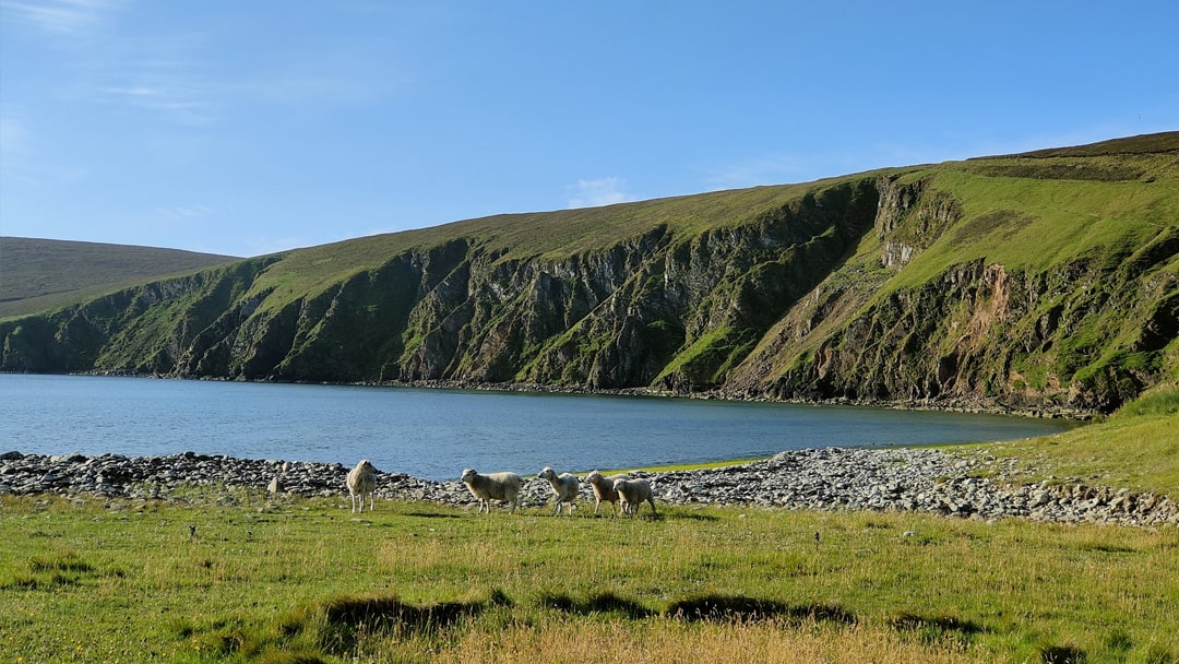 Hill behind Tresta beach