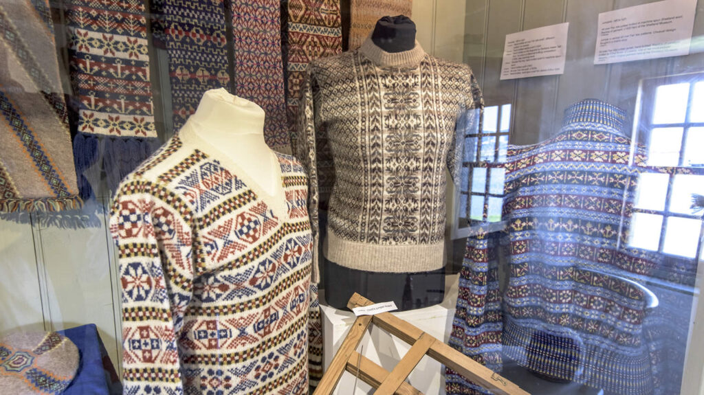 Inside the Shetland Textiles Museum