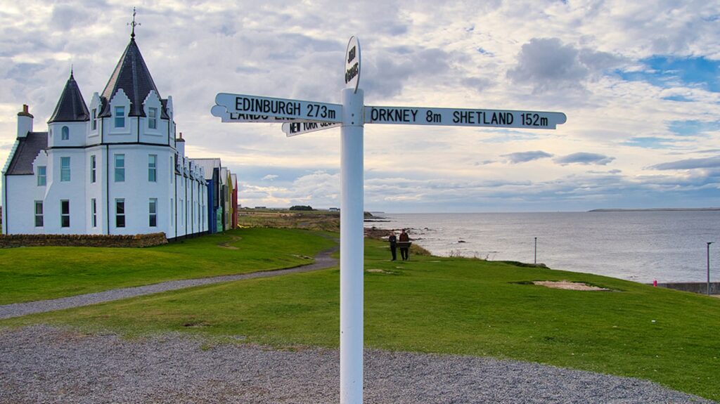 John o' Groats signpost