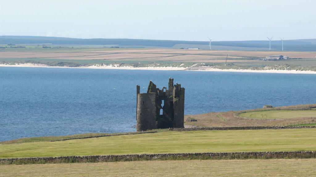 Keiss Castle in Caithness