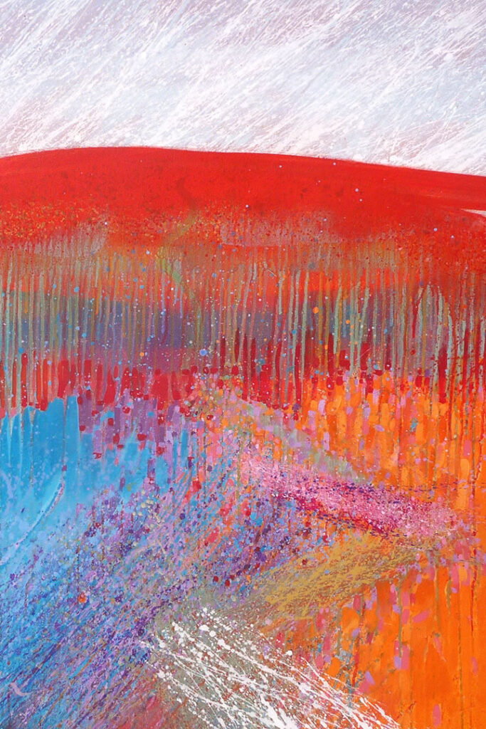 Lesley Murdoch bright painting