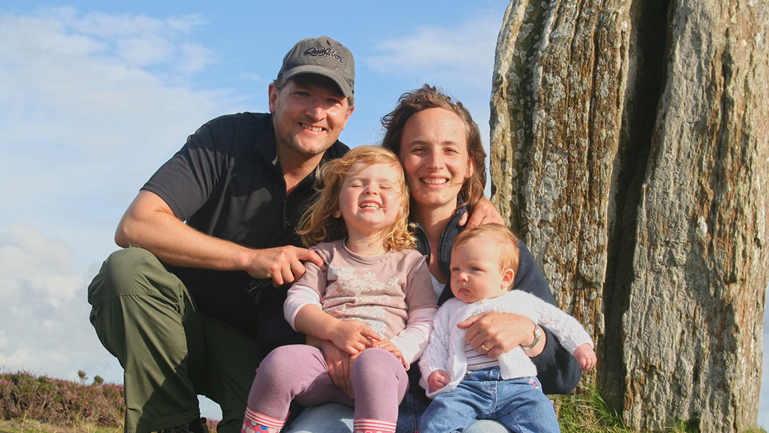 McKelvies on their first trip to Orkney