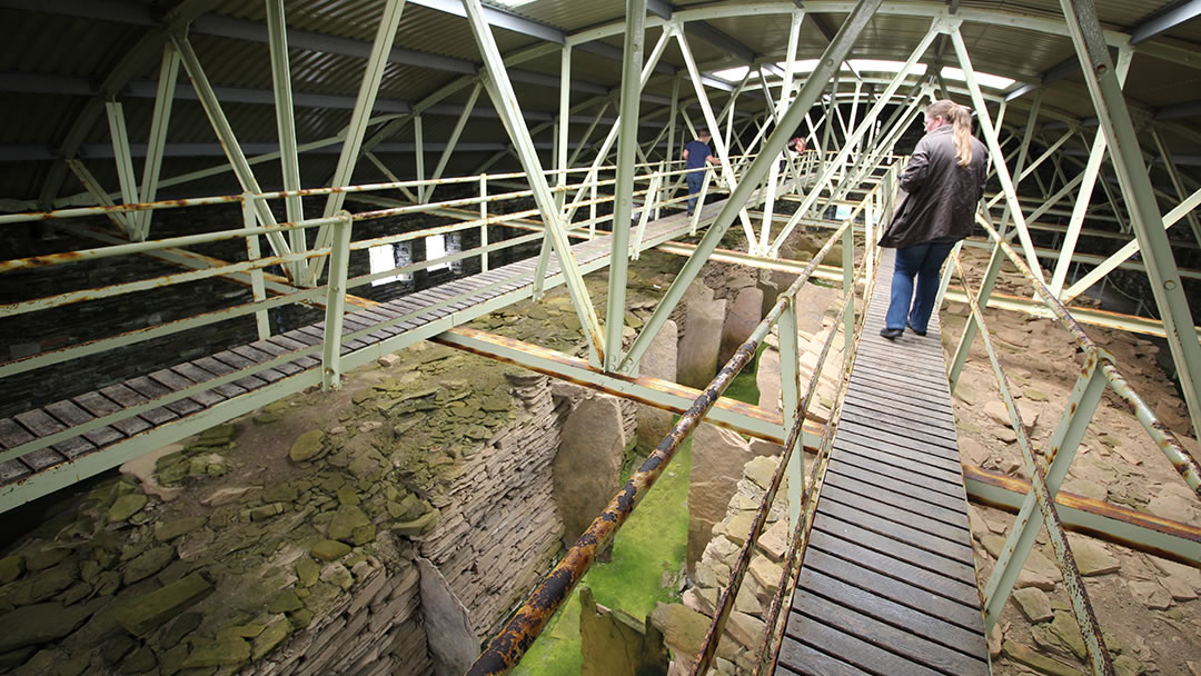 Midhowe Chambered Cairn