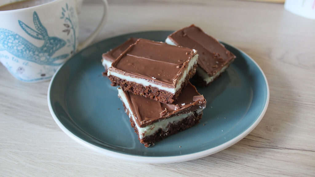 Mint Chocolate Slice