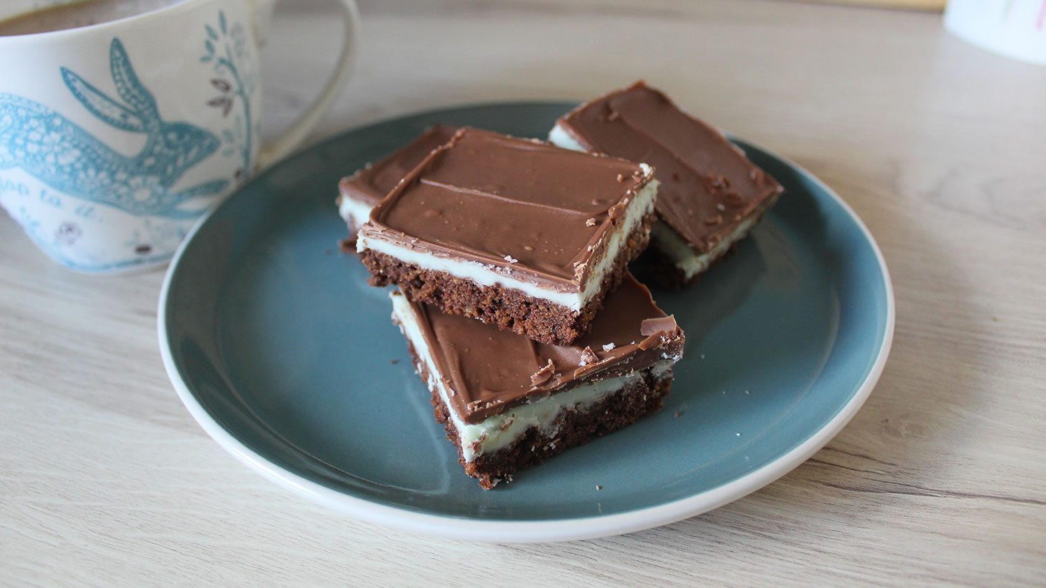 Mint Chocolate Slice recipe