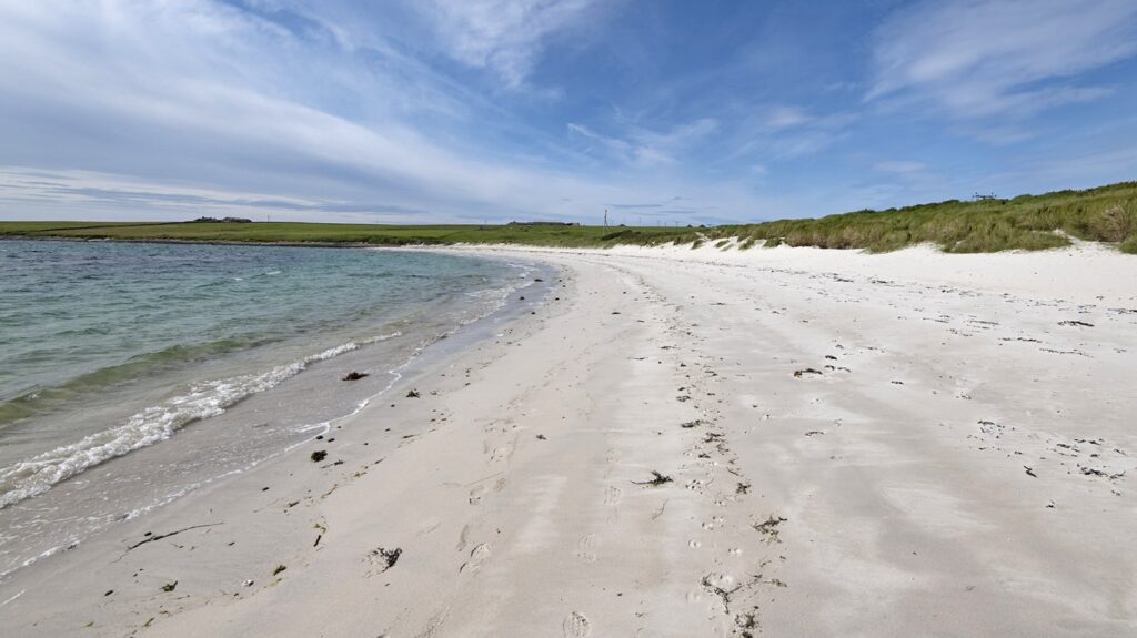 Moclett Beach in Papay, Orkney