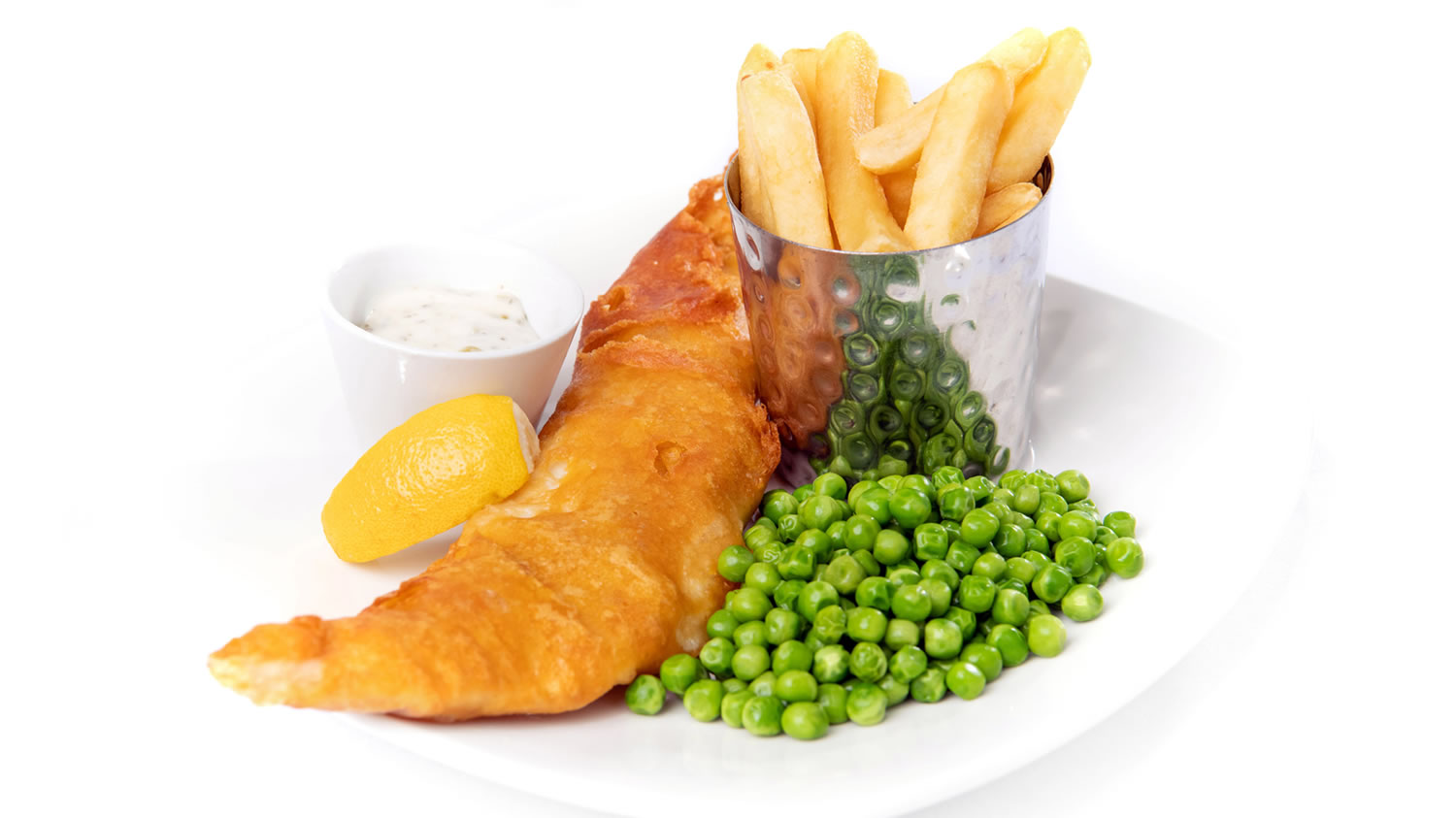 Fish in an island beer batter and chips are available in the Orkney and Shetland ferry