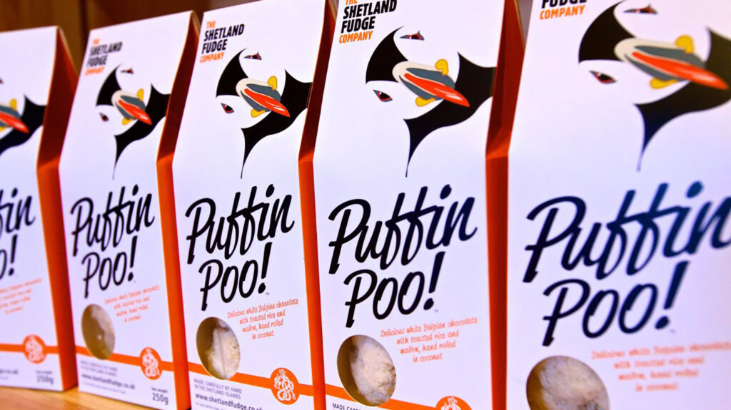 Puffin Poo from the Shetland Fudge Company