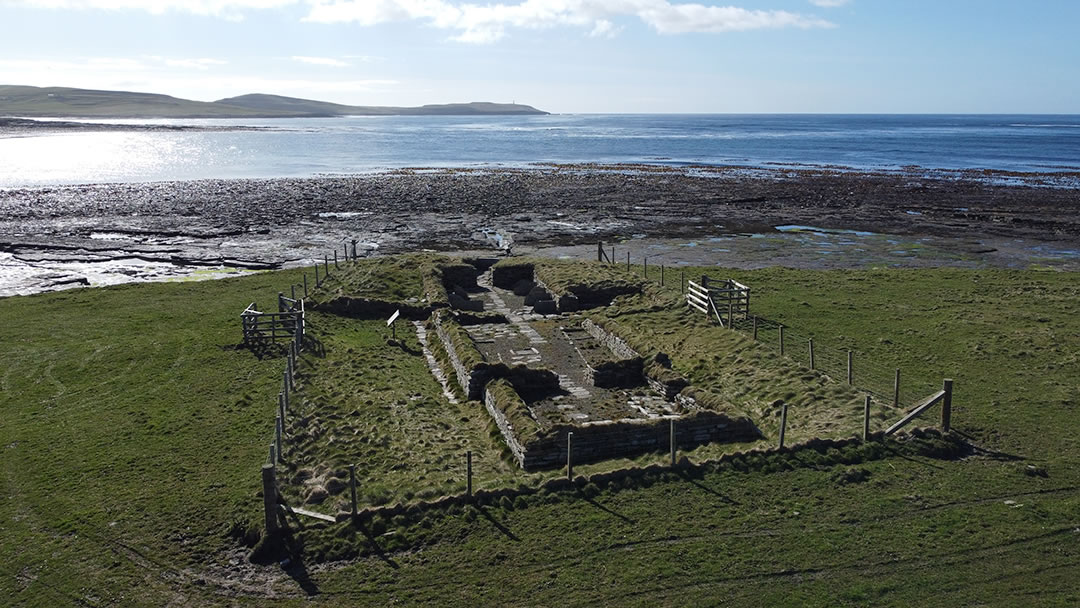 Quoygrew, a Norse fishing settlement in the north of Westray, Orkney