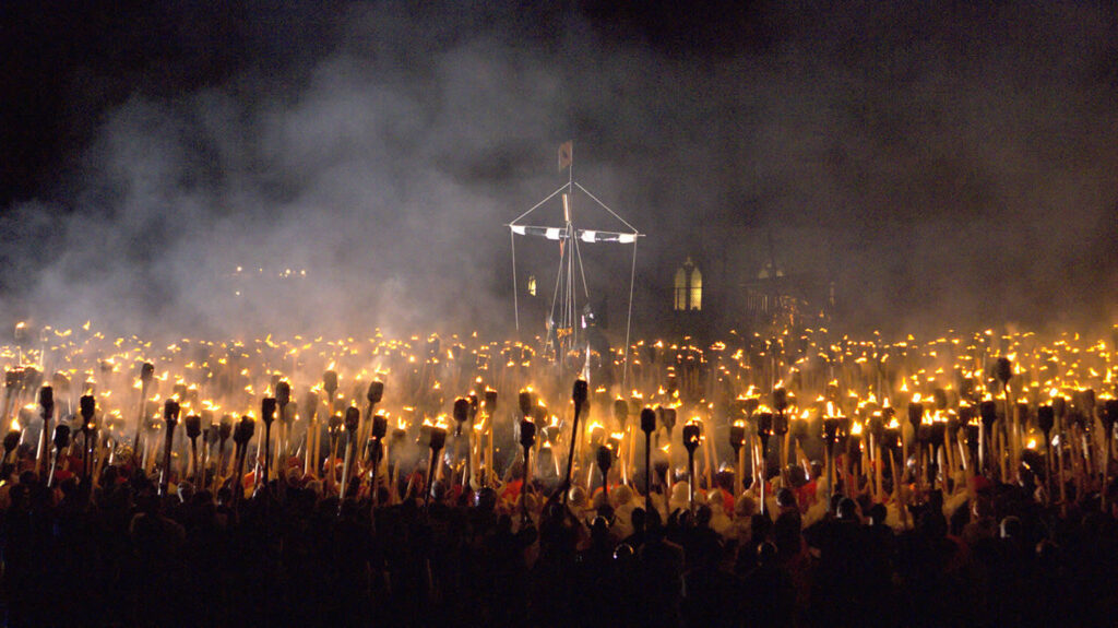 Shetland Fire Festivals - Lerwick Up Helly Aa