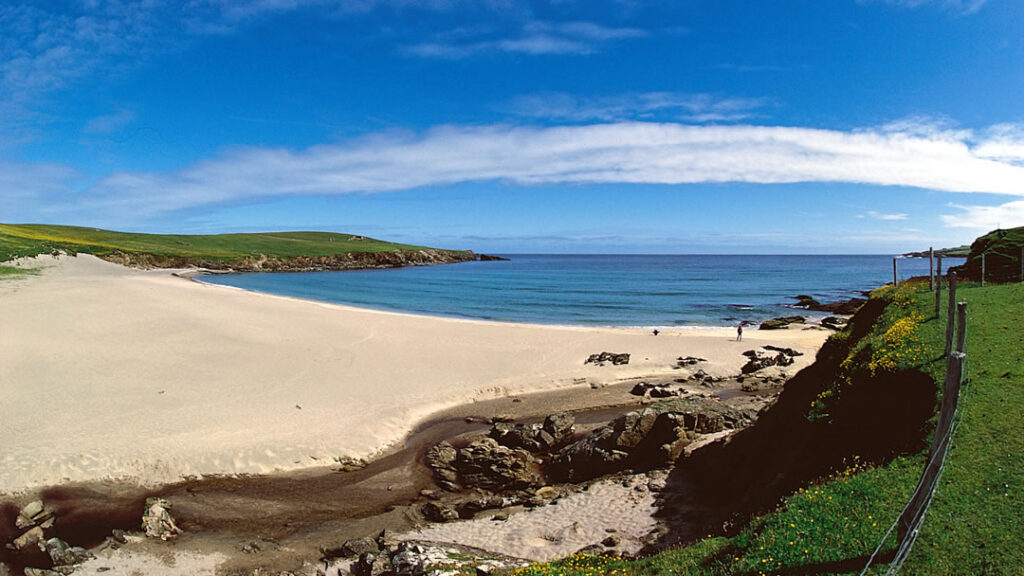 Skaw, Unst, Shetland – the most northerly beach in the UK