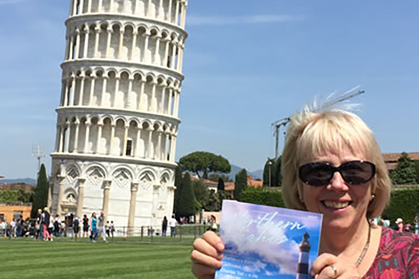 Alec and Jackie Mulvey in Pisa