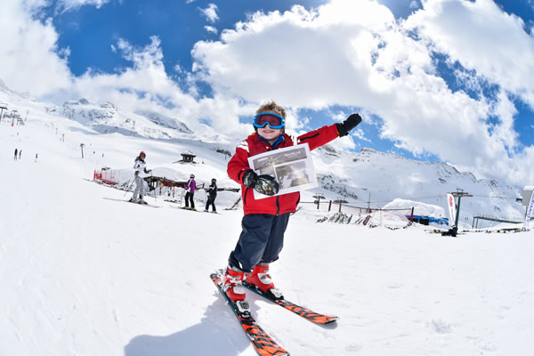 Vit Javorik with Nicolas in Italy under Matterhorn mountain