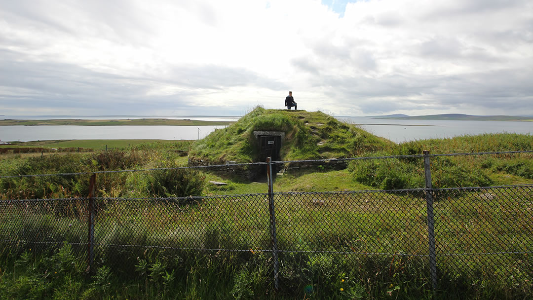 Taversoe Tuick in Rousay, Orkney
