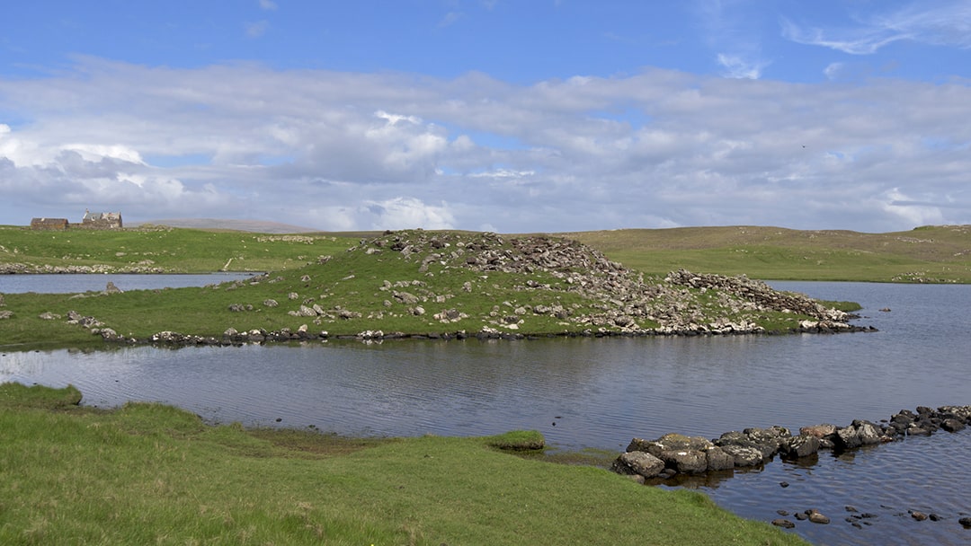 The Broch of Houlland at Eshaness, Shetland