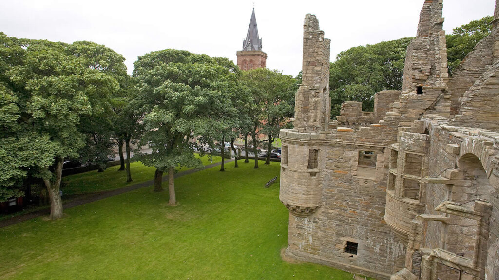 The Earl's Palace in Kirkwall, Orkney