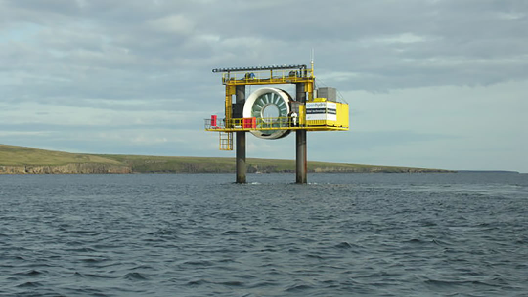 The Falls of Warness tidal power