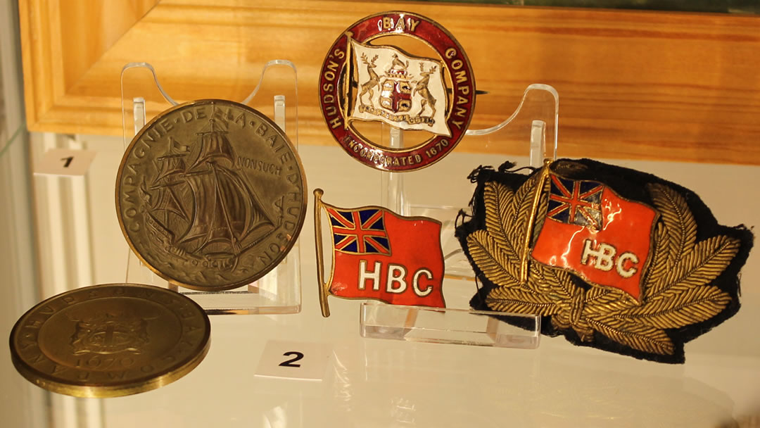 Items from the Hudson's Bay Company in the Stromness Museum