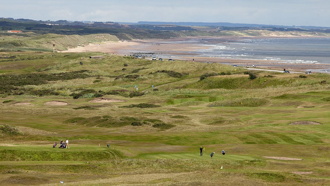 The King's Links golf course in Aberdeen