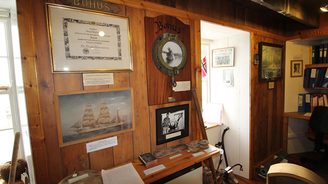 The Old Haa Museum - the Bohus display