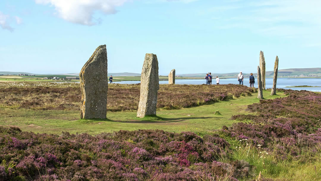 The Ring of Brodgar in the West Mainland of Orkney