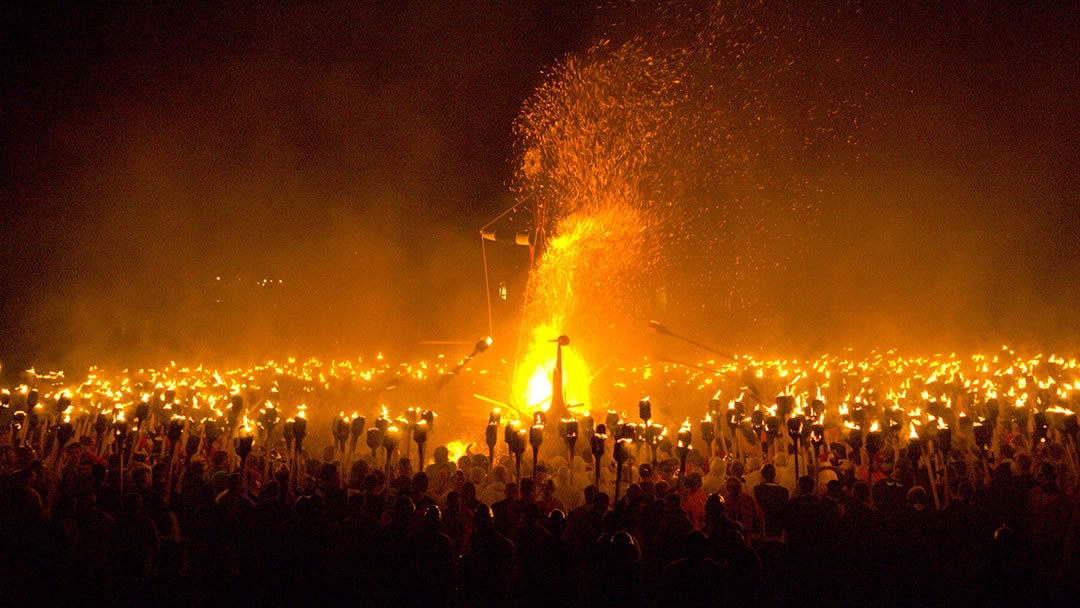The Up Helly Aa Fire Festival, Lerwick, Shetland