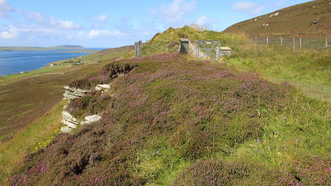 The view from the Knowe of Yarso Rousay Orkney