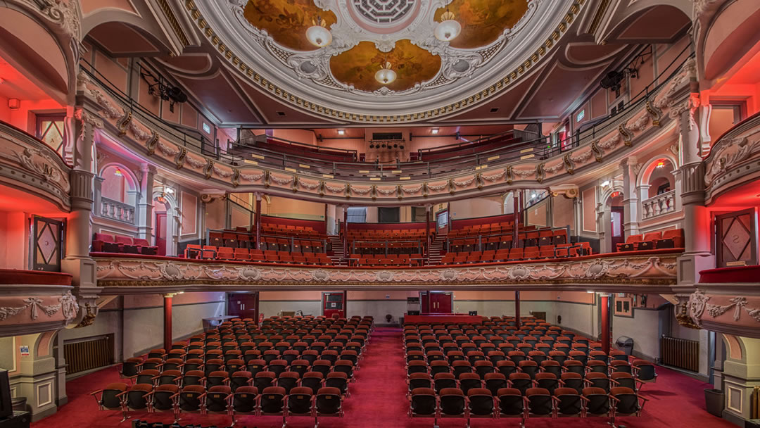 Auditorium in The Tivoli Theatre, Aberdeen