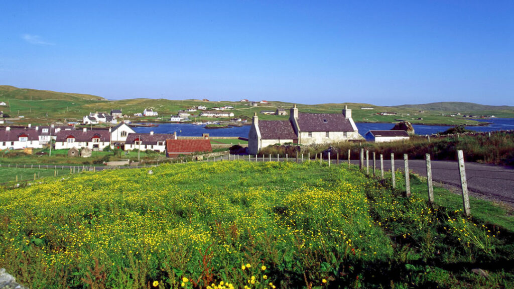 Walls, a village in Shetland’s West Mainland